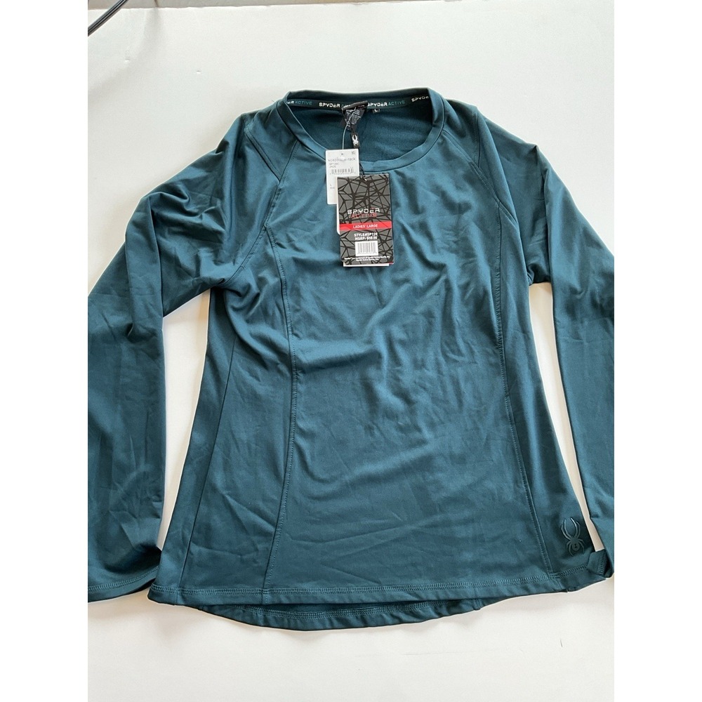 Ladies Spyder Active Jade Pullover - Fleece Lined - Size L - NWT